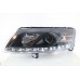 AUDI A6 04-07 Black Projector Head Lamp w LED AUDI A6 04-07 Black Projector Head Lamp w LED